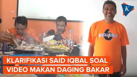 Klarifikasi Said Iqbal Soal Video Makan Daging Bakar Saat Buruh Demo Tolak UU Cipta Kerja