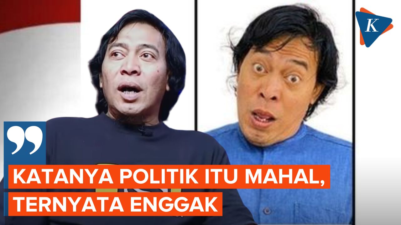 Komeng: Katanya Politik Itu Mahal, Ternyata Enggak