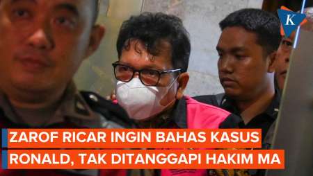 Zarof Ricar Ingin Bahas Kasasi Ronald Tannur Saat Bertemu Hakim MA, tapi Tak Ditanggapi