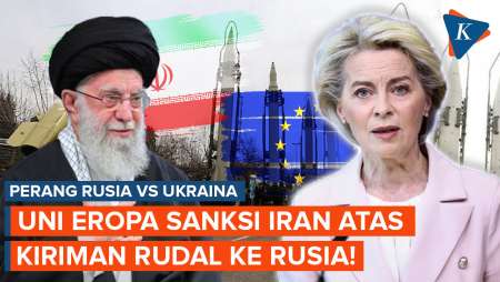 Iran Dituduh Kirim Rudal-Drone ke Rusia! Uni Eropa Jatuhkan Sanksi