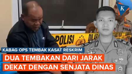 Kabag Ops Polres Solok Selatan Dua Kali Tembak Kasat Reskrim dari Jarak Dekat dengan Senjata Dinas