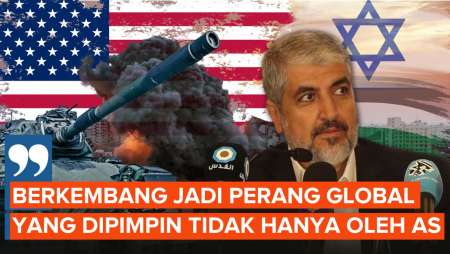 Perwakilan Senior Hamas Tuding Perang di Gaza Dipimpin dan Dibekingi AS