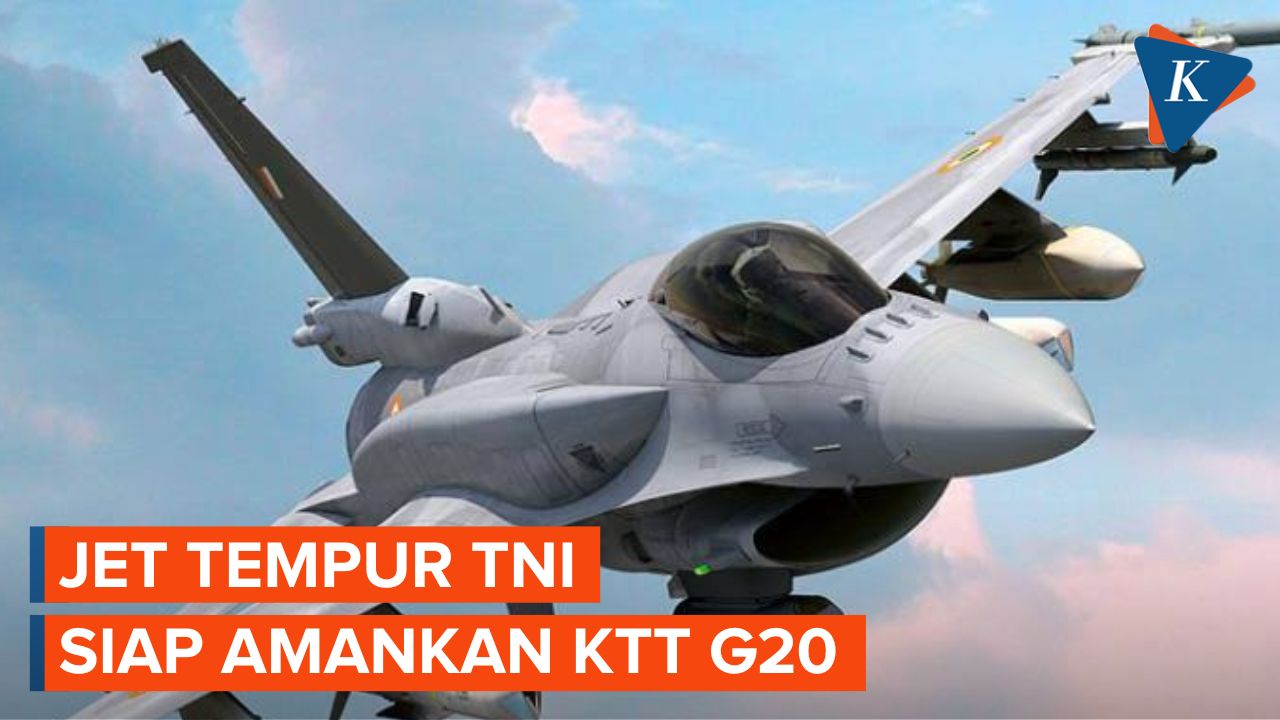 TNI AU Siagakan Jet F-16 dan Sukhoi untuk KTT G20