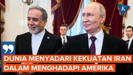 Di Hadapan Putin, Araghchi Banggakan Kekuatan Iran Melawan AS