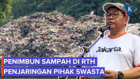 Pramono Sebut Penimbun Sampah Di RTH Penjaringan Dari Pihak Swasta