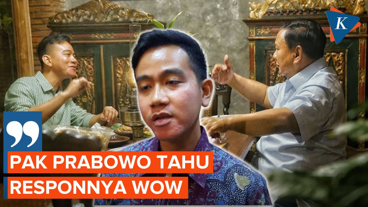 Gibran Ungkap Reaksi Prabowo Saat Tahu Dirinya Dipanggil ke DPP PDI-P