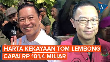 Tom Lembong Jadi Tersangka Dugaan Korupsi Impor Gula, Segini Harta Kekayaannya