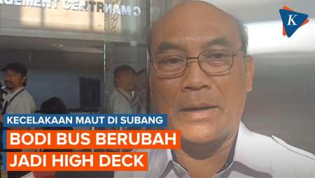 KNKT Ungkap Bodi Bus yang Kecelakaan di Subang Berubah Bentuk, Tak Sesuai Ketentuan