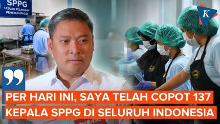 Soal Keracunan MBG, BGN Copot 137 Kepala SPPG Seluruh Indonesia