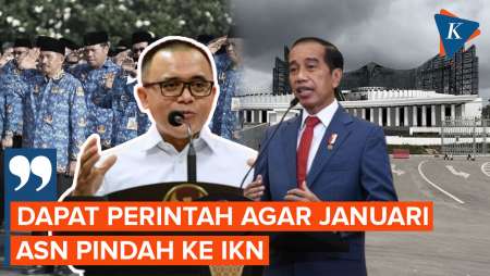 Jokowi Perintahkan ASN Pindah ke IKN Mulai Januari 2025