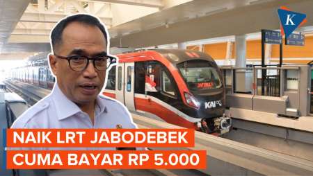 Tarif LRT Jabodebek Rp 5.000 Selama Masa Promo