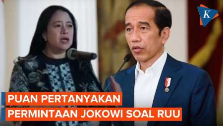 Tanggapan Puan soal Jokowi Minta RUU Perampasan Aset Dipercepat