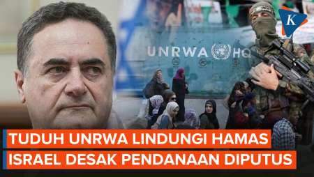 Tuduh UNRWA Lindungi Hamas, Israel 