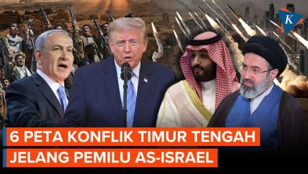 Membedah 6 Peta Konflik Timur Tengah di Bawah Bayang-Bayang Pemilu AS-Israel