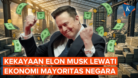 Elon Musk Jadi Triliuner Pertama di Dunia, Begini Skala Kekayaannya