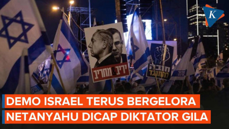 Demo Menentang Netanyahu: Israel Akan Jadi Buruk, Kediktatoran Yahudi Kian Gila