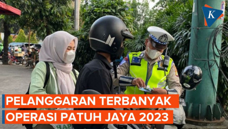 18.536 Kendaraan Kena Tilang Operasi Patuh Jaya 2023, Apa Saja Pelanggarannya?