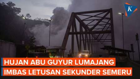 Update Erupsi Semeru, Letusan Picu Hujan Abu Di Lumajang