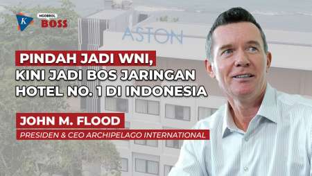 [Ngobrol Boss] John Flood, Berawal dari Mimpi Kerja di Hotel, Kini CEO Jaringan Perhotelan Indonesia