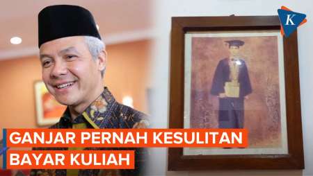 Cerita Ganjar Pernah Kesulitan Bayar Kuliah, Cari Uang dengan Mengajar