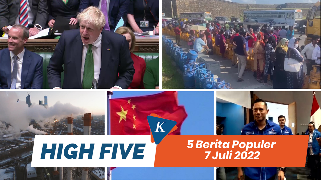 REV  PM Inggris Boris Johnson Mundur dari Jabatannya | Biden Sebut China Musuh Strategis