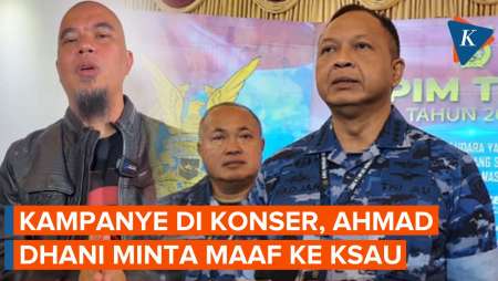 Ahmad Dhani Minta Maaf ke KSAU Fadjar Prasetyo, Ada Apa?