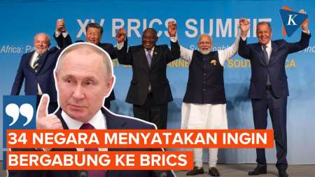 Putin Sebut Ada 34 Negara yang Ingin Gabung BRICS