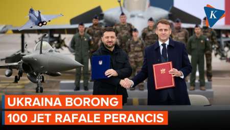 Ukraina Siap Borong 100 Jet Tempur Rafale dari Perancis