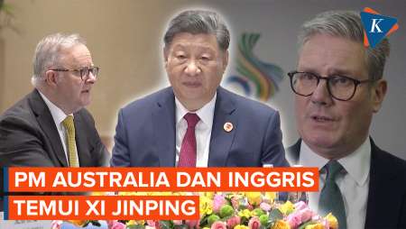 Jelang Pemerintahan Trump, PM Australia dan Inggris Temui Xi Jinping