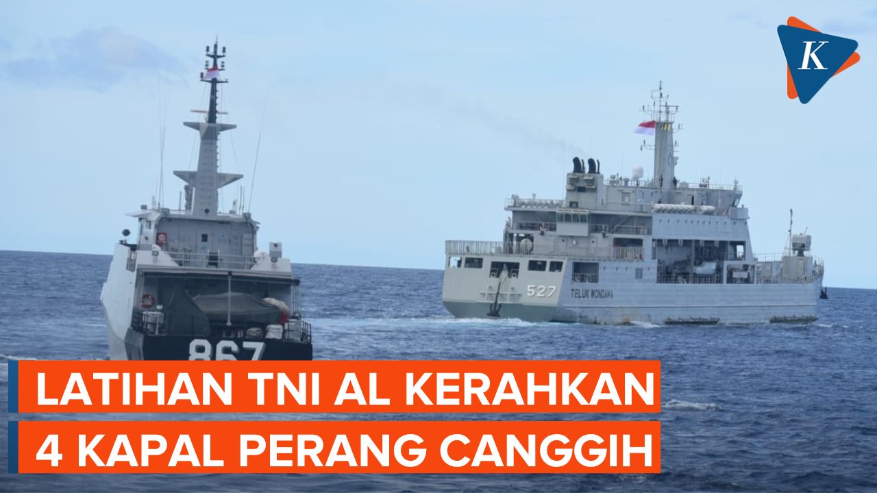 Momen Latihan Tempur TNI AL di Samudera Pasifik