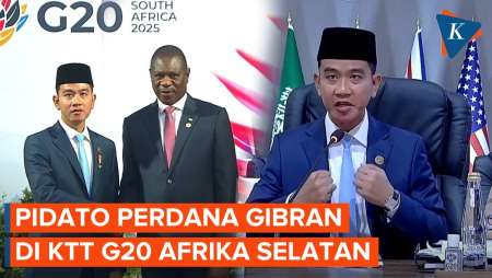 [FULL] Pidato Gibran Di KTT G20 Afrika Selatan, Pamer QRIS