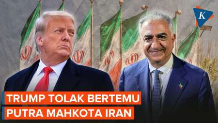 Trump Tolak Bertemu Reza Pahlavi, Sinyal Tak Dukung Putra Shah Pimpin Iran?