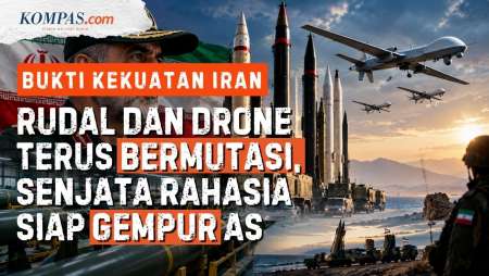Bukti Iran Tak Kehabisan Senjata: Rudal "Bermutasi" Tiap Hari, Alat Perang Baru Disiapkan