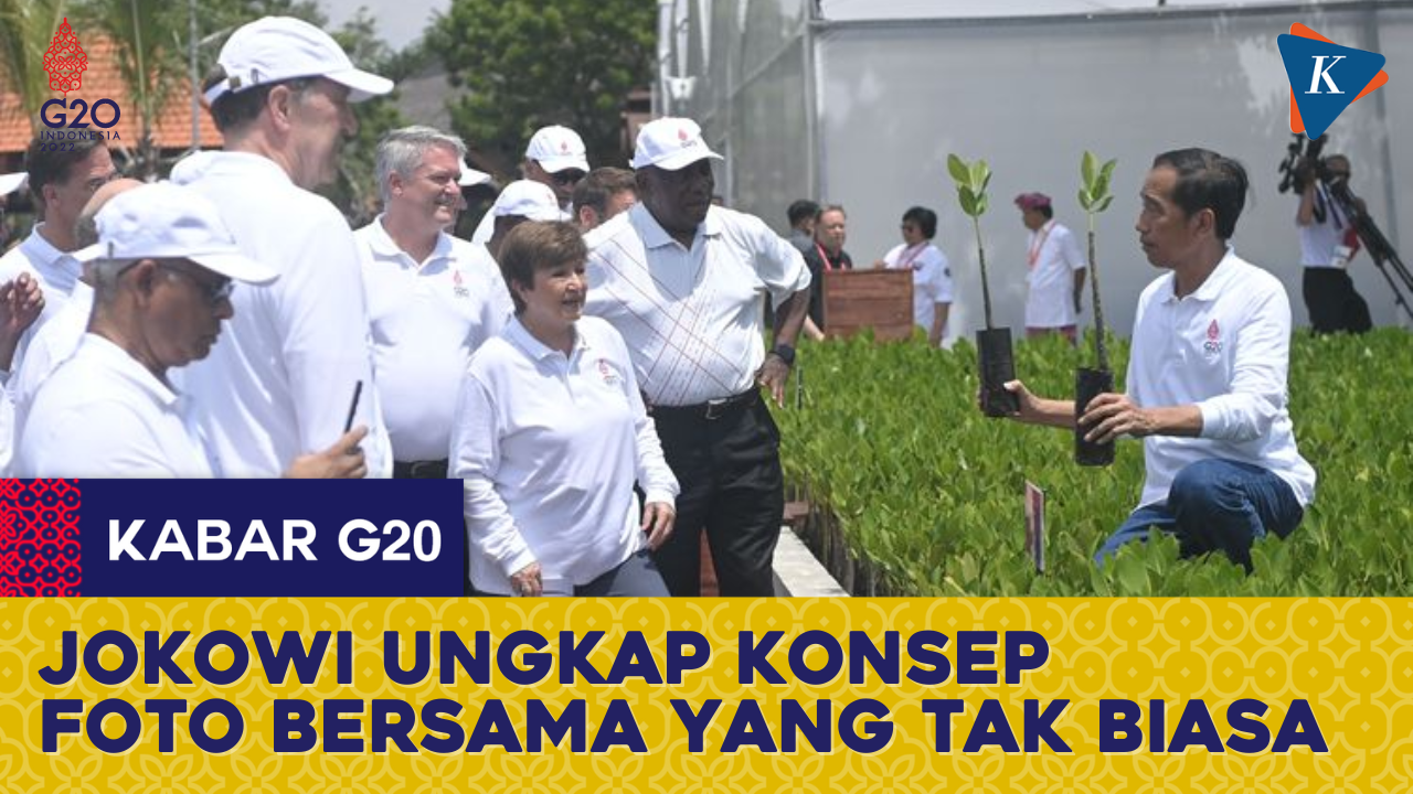 Jokowi Usung Konsep Foto Bersama di KTT G20 Indonesia yang Berbeda