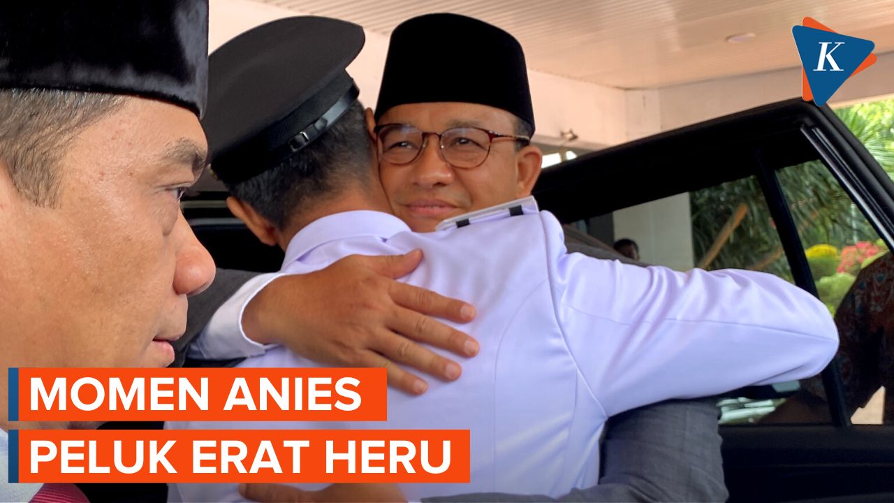 Pj Gubernur DKI Jakarta Heru Budi Antar Anies dan Riza Saat Tinggalkan Kemendagri