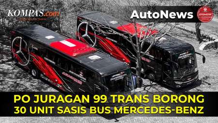 Alasan PO Juragan 99 Trans Langganan Pakai Sasis Mercedes-Benz