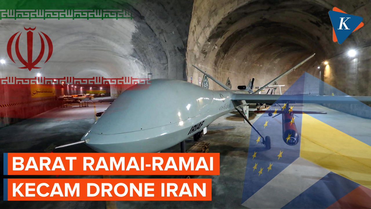 Barat Ramai-ramai Kecam Penggunaan Drone Iran oleh Rusia