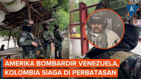 Amerika Vs Venezuela Memanas, Kolombia Siapkan Pasukan Di Perbatasan