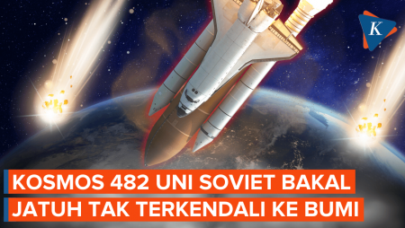 Pesawat Antariksa Soviet Bakal Jatuh ke Bumi Mei, Ini Perkiraan Waktunya