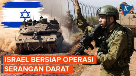 Militer Israel Bersiap Operasi Serangan Darat, Nasib Warga Gaza Terancam!