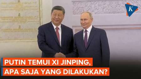 Dua Sahabat Lama Bertemu, Putin-Xi Jinping Ngeteh Bahas Tatanan Dunia Baru