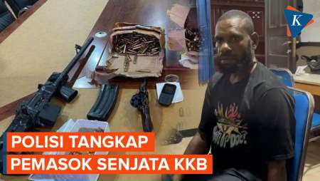 Satgas Damai Cartenz Tangkap Pemasok Senjata KKB