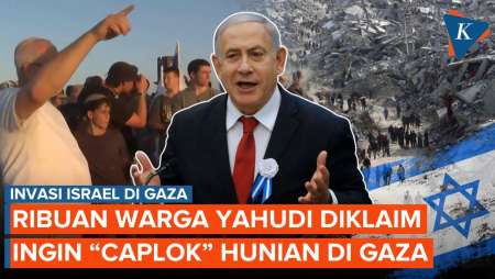Momen Warga Israel Dekati Perbatasan Ingin Pindah ke Gaza, Desak Netanyahu Bangun Permukiman