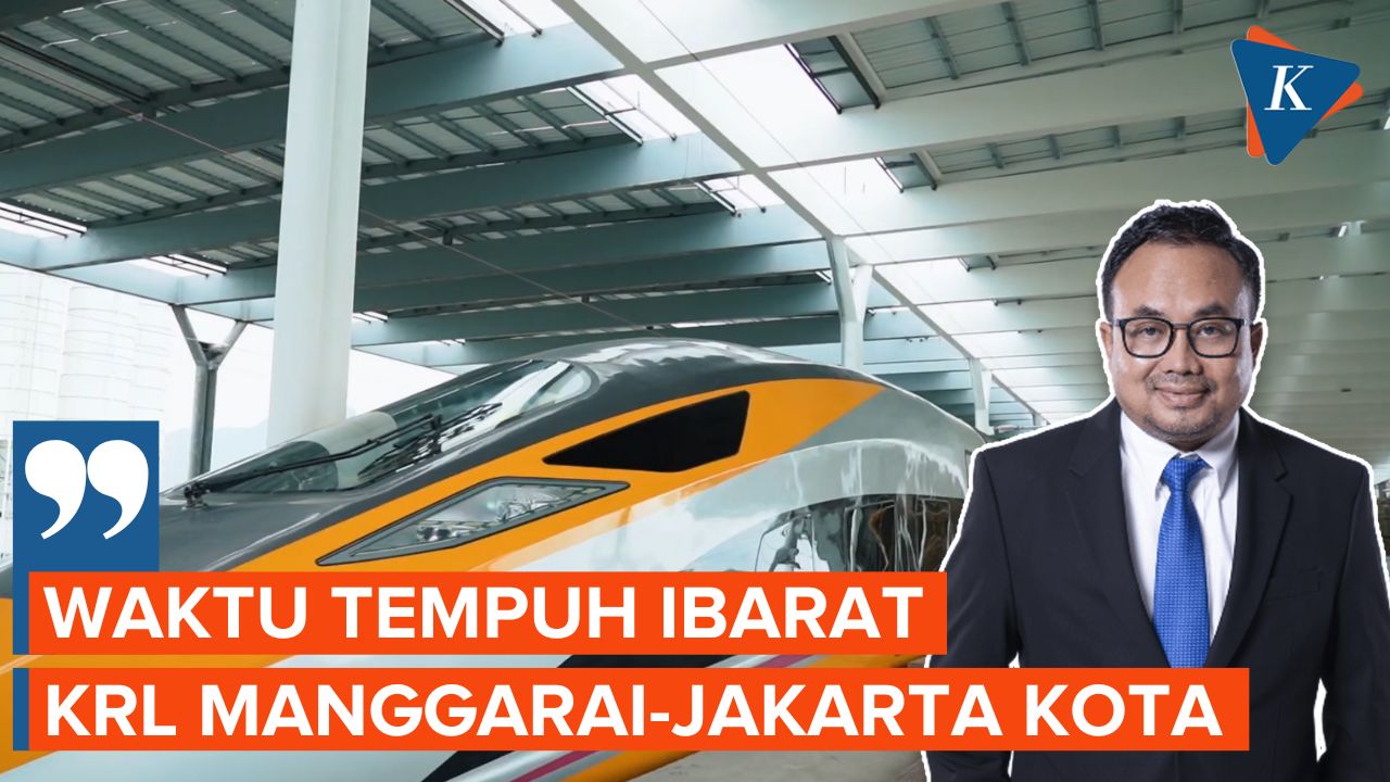 Naik Kereta Cepat, Perjalanan Jakarta-Bandung Hanya 36 Menit?