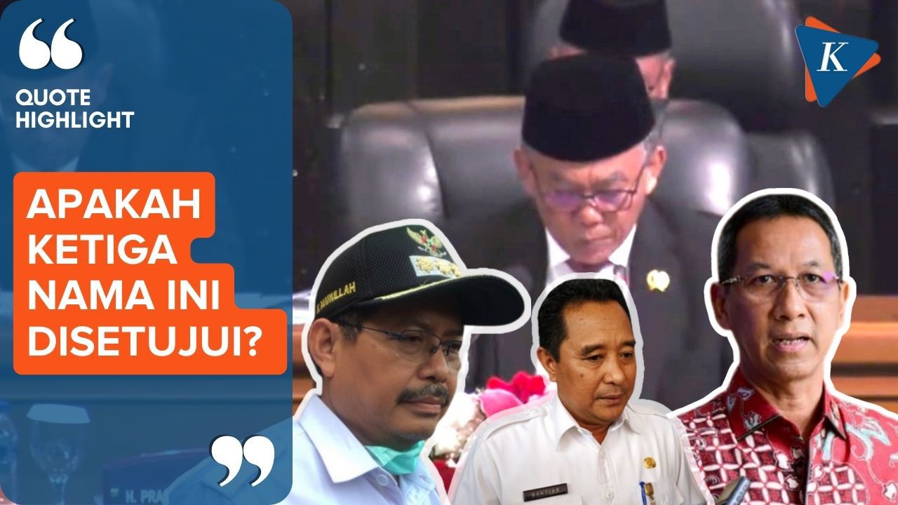 Tiga Nama Pj Gubernur DKI Pengganti Anies Baswedan