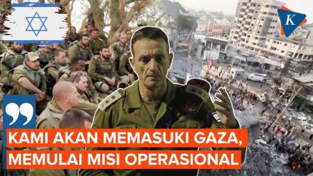 Kepala Staf Israel Ungkap Pasukannya Akan Masuki Gaza dan Serang Hamas