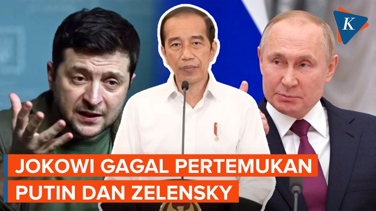 Jokowi Akui Sulit Pertemukan Putin dan Zelensky untuk Berdialog