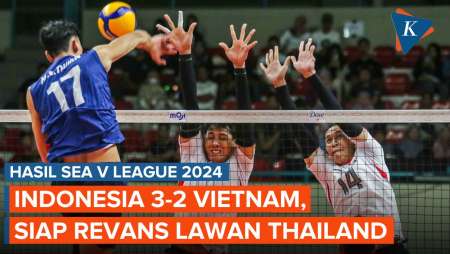 Hasil SEA V League 2024, Indonesia Tak Terkalahkan dalam 4 Laga Beruntun