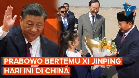 Prabowo Bertemu Presiden China Xi Jinping Hari Ini