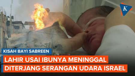 Kisah Pilu Bayi Sabreen, Lahir Prematur usai Ibunya Terbunuh dalam Serangan Udara Israel